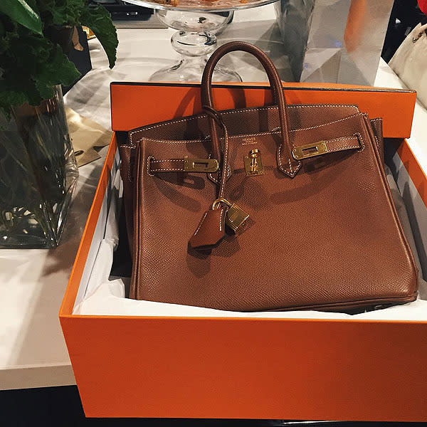 The car might have gotten the most attention at Jenner's birthday bash, but earlier in the day, she was also gifted with a highly coveted Hermès Birkin bag from her mother. After all, a girl only turns 18 once!