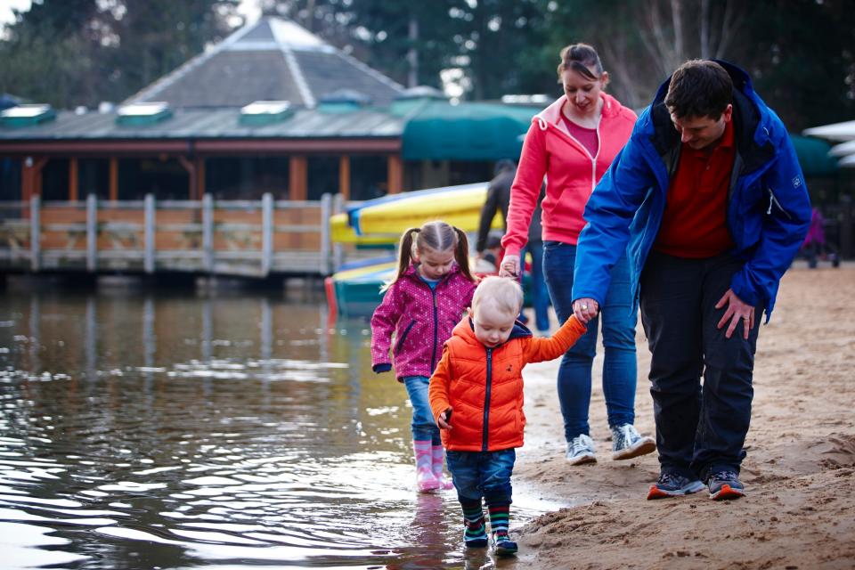 Mid-week breaks are great value for families with pre-school-age children - Credit: Center Parcs