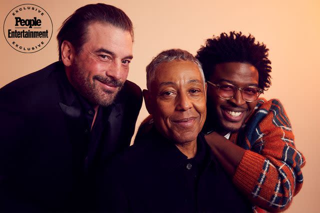 <p>Corey Nickols/Contour by Getty</p> Skeet Ulrich, Giancarlo Esposito and Zackary Momoh