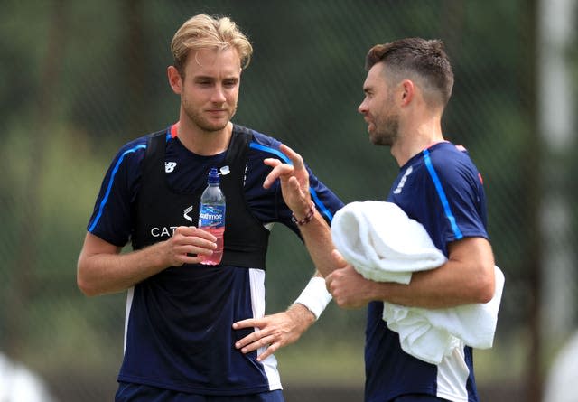 Stuart Broad and James Anderson