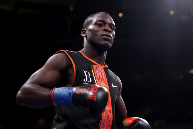 Joshua Buatsi is set to appear on the Manchester bill (Nick Potts/PA)