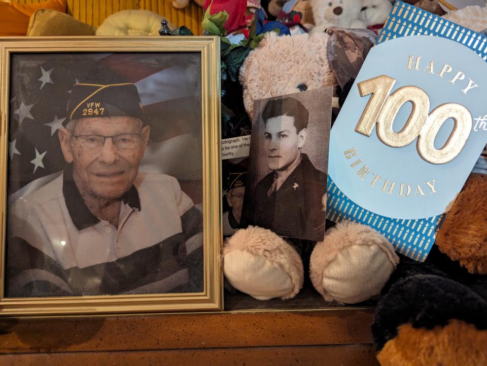 Ned Robinett's 100th birthday was celebrated last year. He is the oldest living veteran in Sandusky County.