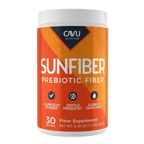 4) Gentle Prebiotic Sunfiber Supplement