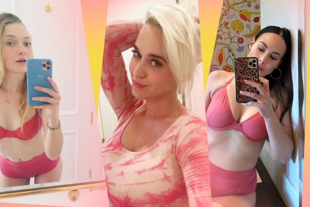 Celebrities in Their Underwear - Body Positive Selfies