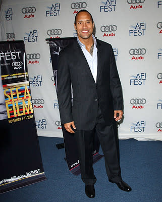 Dwayne "The Rock" Johnson at the Hollywood AFI special screening of Samuel Goldwyn Films' Southland Tales