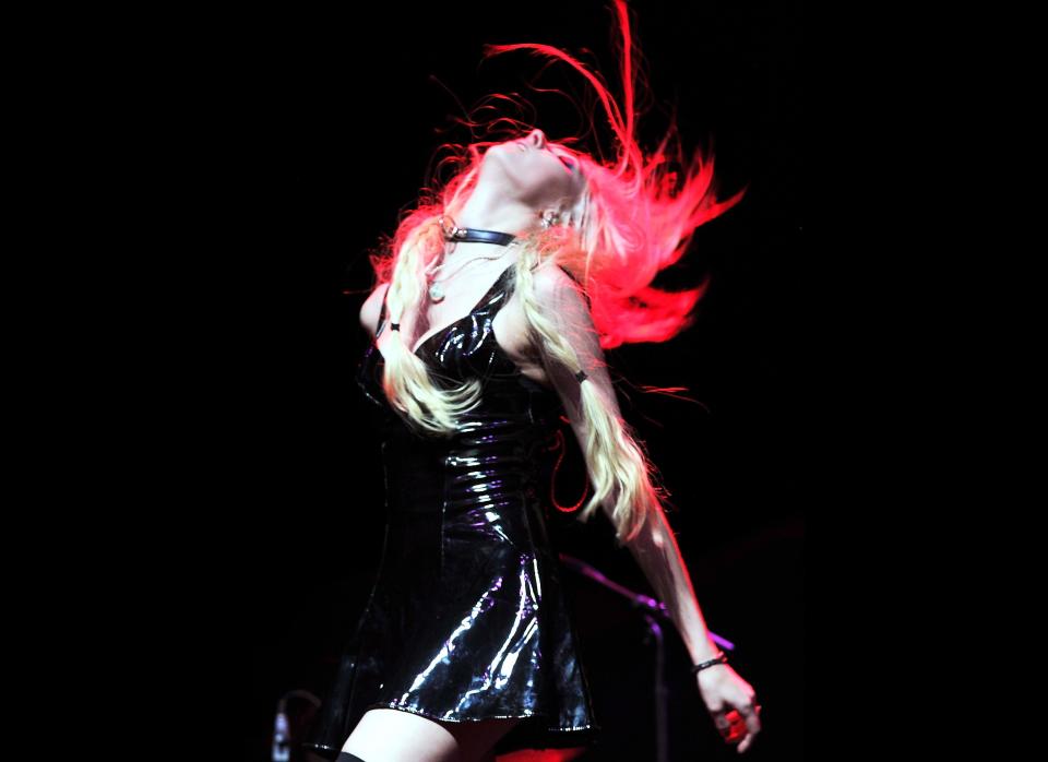 Taylor Momsen of The Pretty Reckless performs at The Fox Theatre on Oct. 10, 2011 in Oakland, California.  (C Flanigan, WireImage)