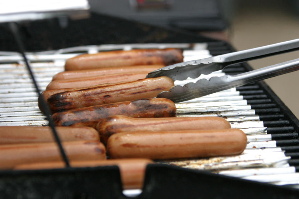 Cooking meet and other foods is one way to prevent consuming contaminated food. (Getty)