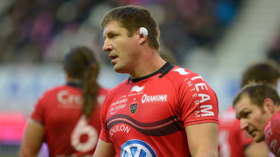 Toulon and Springboks lock Bakkies Botha during the Top 14 rugby match Stade Francais vs Toulon at Jean-Bouin Stadium, in Paris, France on November 30, 2013 Credit: Alamy