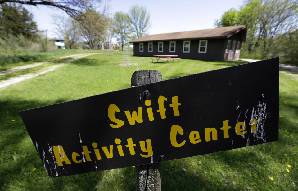 This Tuesday, May 14, 2013 file photo shows the Swift Activity Center at the Camp Conestoga Girls Scouts camp in New Liberty, Iowa. As of June 2013, the regional Girl Scouts council recently backed off a proposal to sell Camp Conestoga and instead decided to pursue an extensive renovation project to modernize it. (AP Photo/Charlie Neibergall)