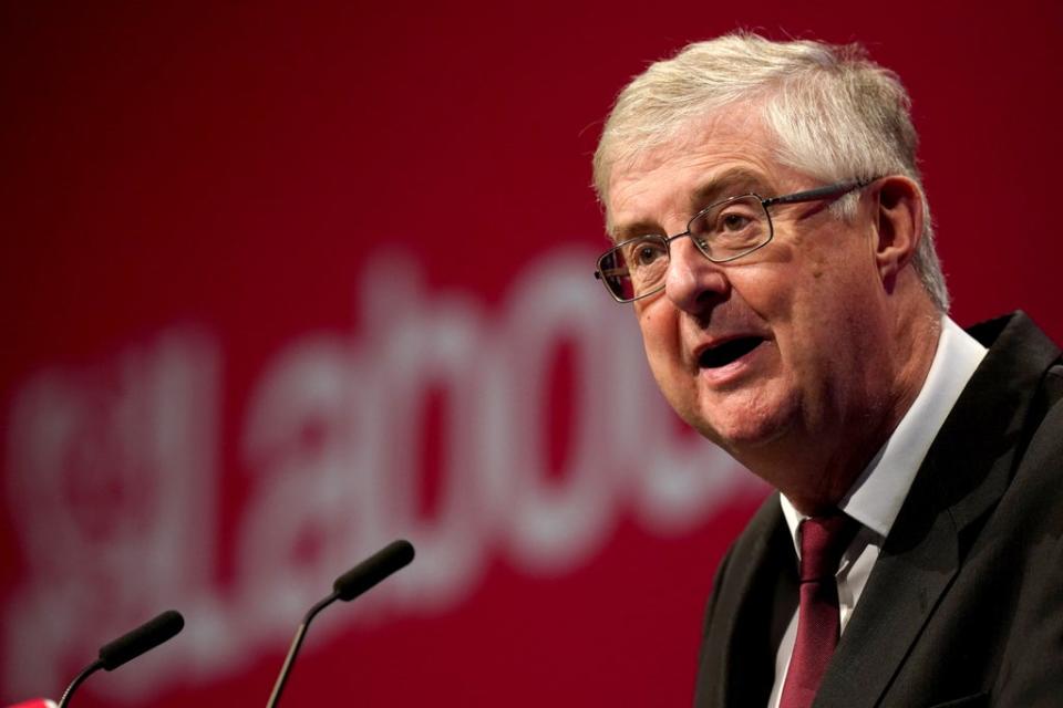 Mark Drakeford said he hoped Wales would be over the peak of Covid-19 restrictions in the next few weeks (Gareth Fuller/PA) (PA Wire)