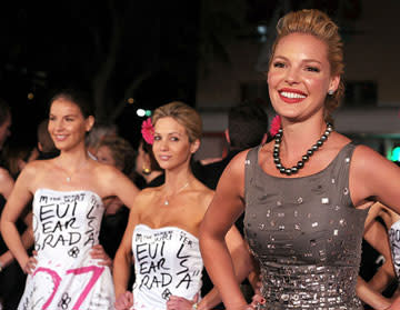 Katherine Heigl at the Los Angeles premiere of 20th Century Fox's 27 Dresses