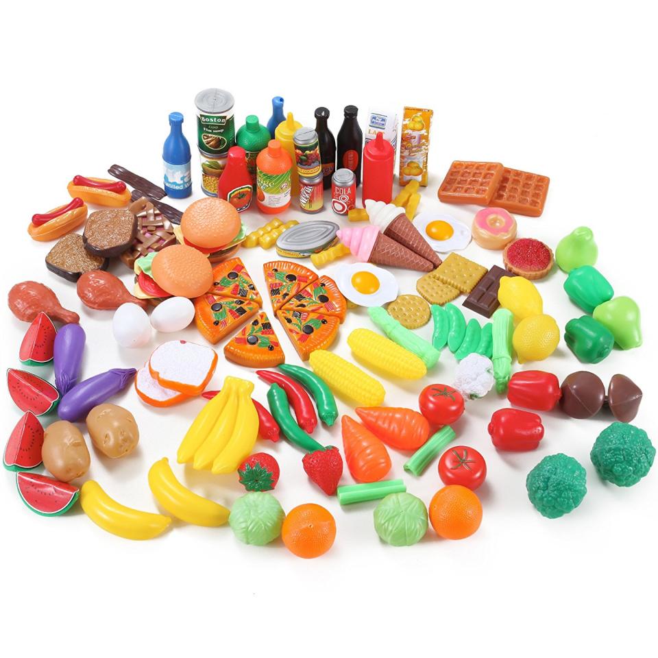 Liberty Imports 120 Piece Deluxe Pretend Play Food (Amazon)