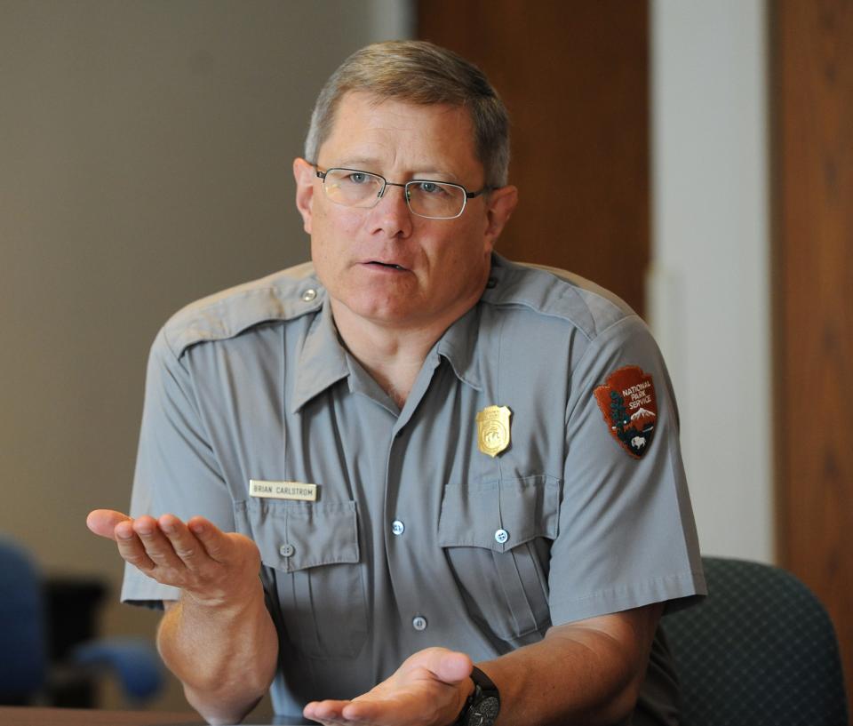 Cape Cod National Seashore Superintendent Brian Carlstrom.  Merrily Cassidy/Cape Cod Times