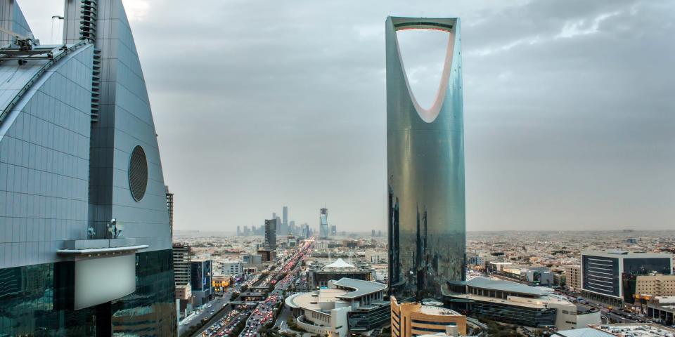 Riyadh skyline Saudi Arabia