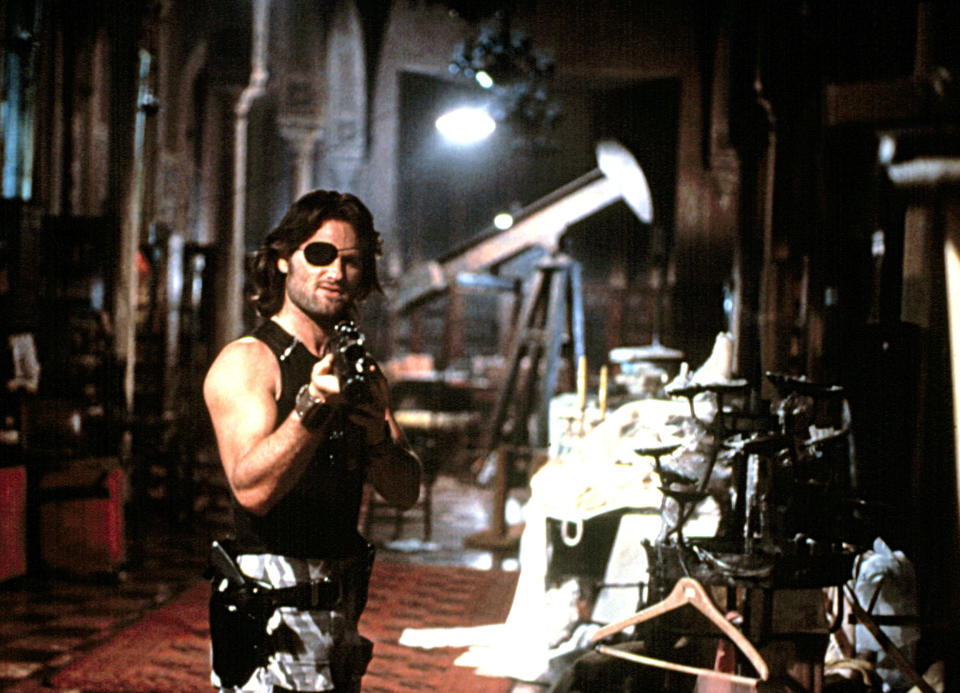 Snake Plissken (Kurt Russell) in "Escape from New York"