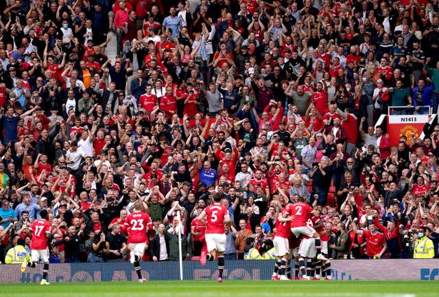 Manchester United have hosted two full houses so far this season