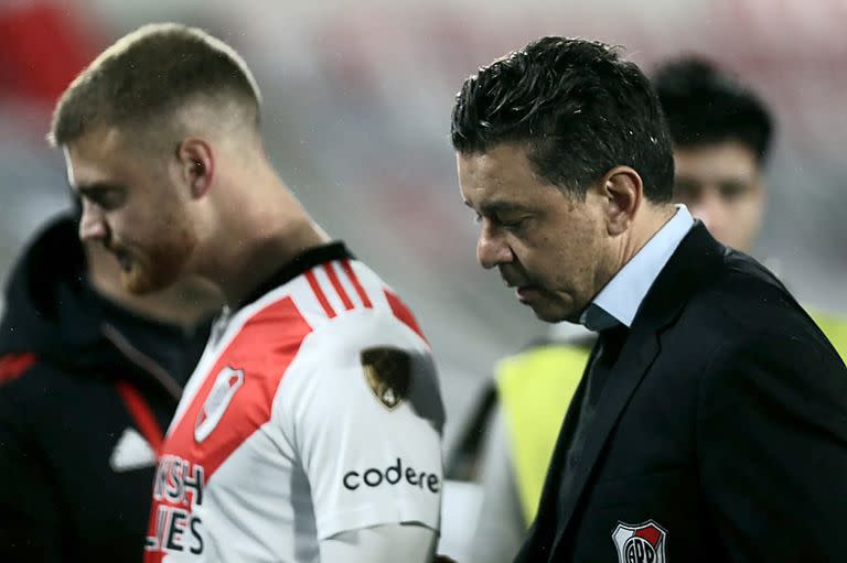 Gallardo no anduvo con vueltas después del gol anulado a River frente a Vélez: "Fuimos perjudicados"