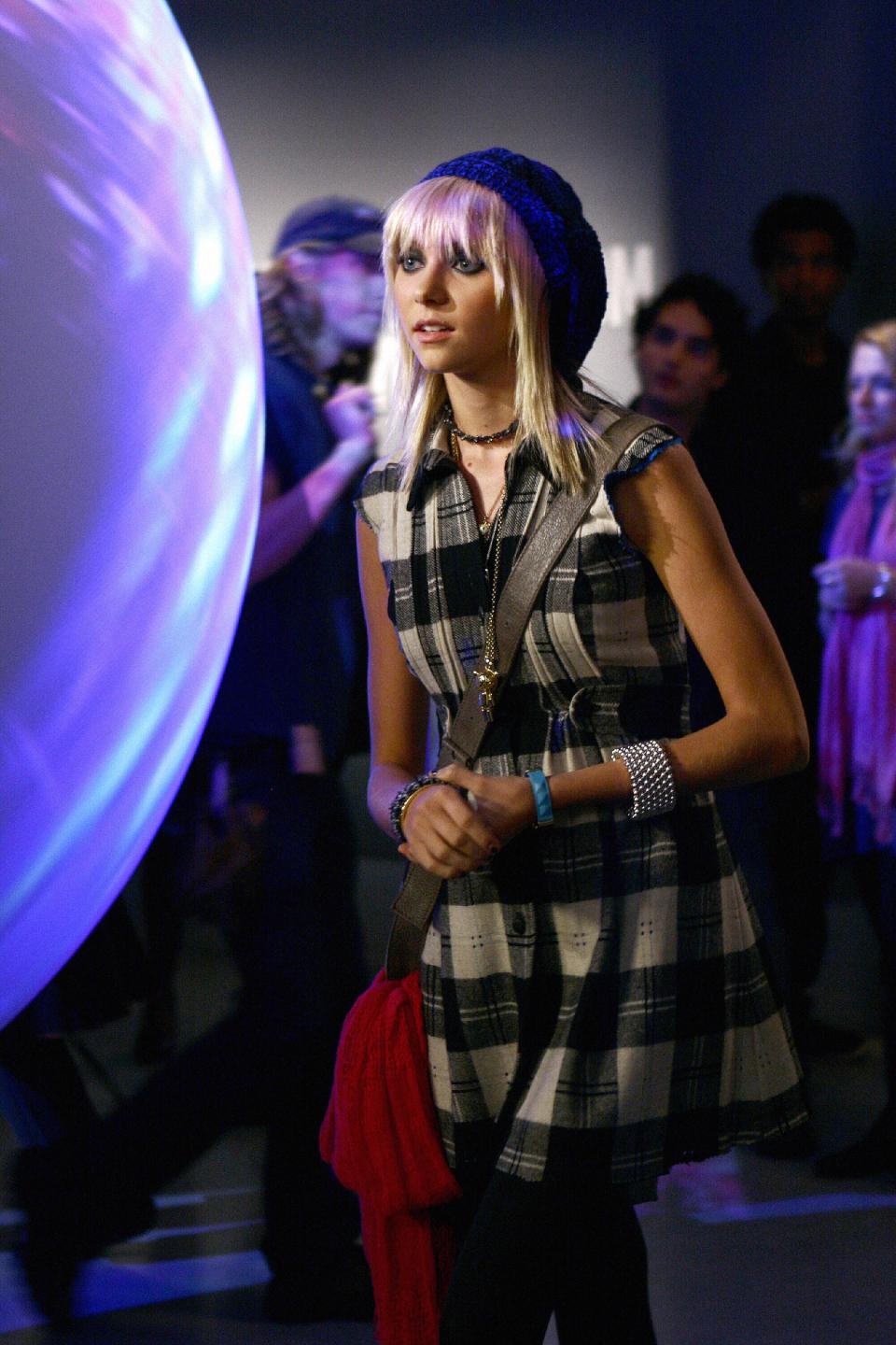 Taylor Momsen as Jenny Humphrey in Gossip Girl.