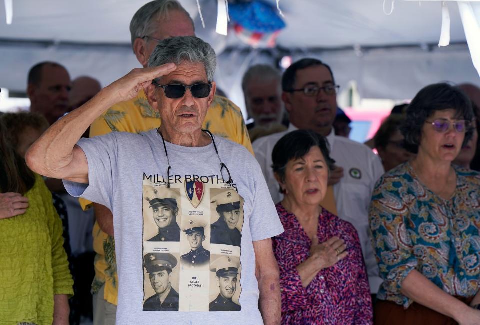 Dozens of people got an early start to their Veterans Day commemorations during Friday's grand opening ceremonies for the Barracks of Hope in Daytona Beach, a new housing and assistance facility for veterans.