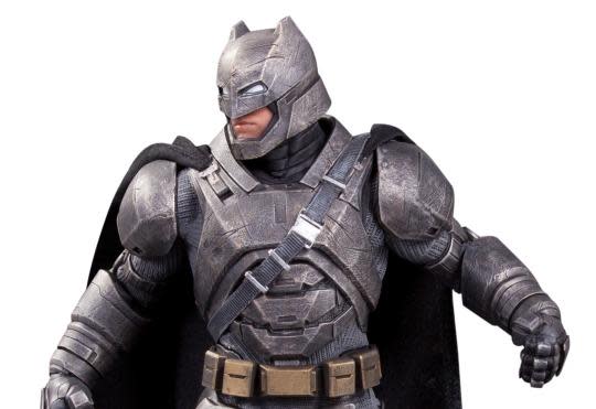 DC Unveils 'Batman v Superman' Statues (Exclusive)