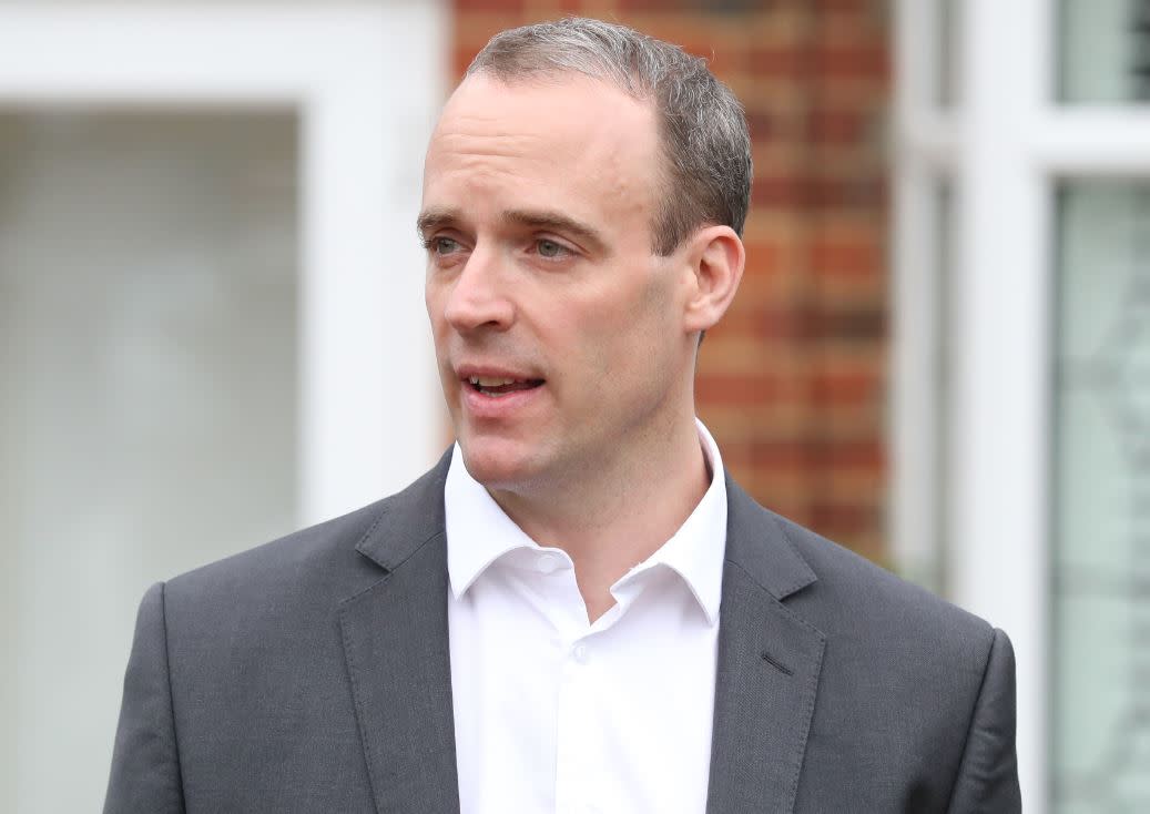 Former Brexit secretary Dominic Raab (PA)