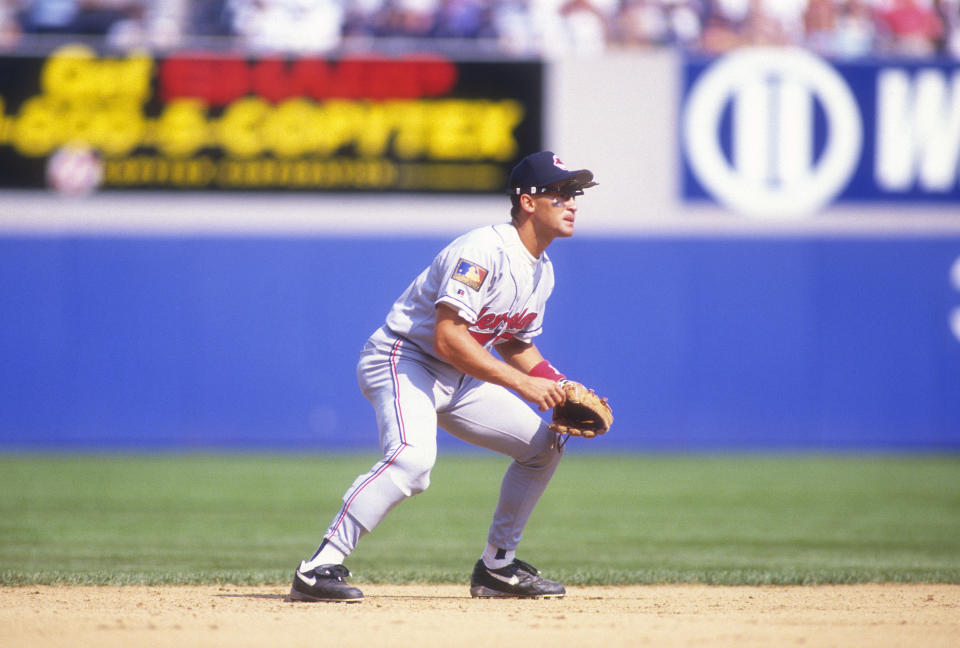 Omar Vizquel。（Photo by Focus on Sport/Getty Images）