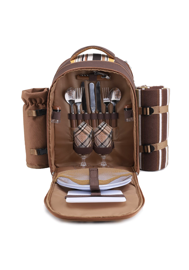 6) Picnic Backpack Bag for 2 Person