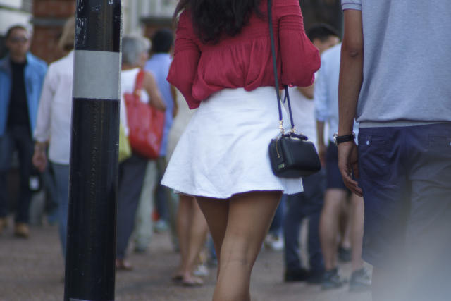 Upskirt Voyeur Sarah Connor - Upskirting is now a criminal offence in England and Wales