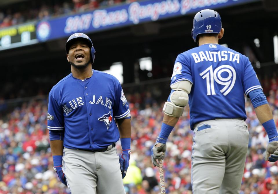 The Blue Jays extended qualifying offers to both Jose Bautista and Edwin Encarnacion. (AP)