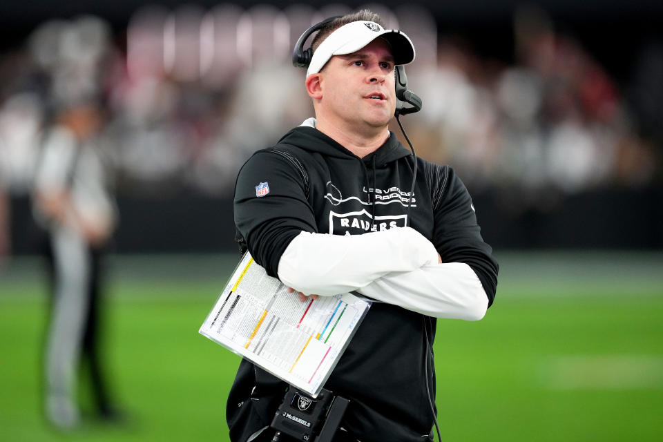 Josh McDaniels has yet to finish above .500 as an NFL head coach. (Photo by Chris Unger/Getty Images)