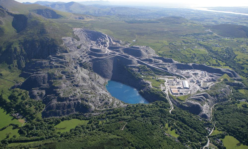 Penrhyn slate quarry is one of several in north-west Wales that form part of the world heritage site status nomination.