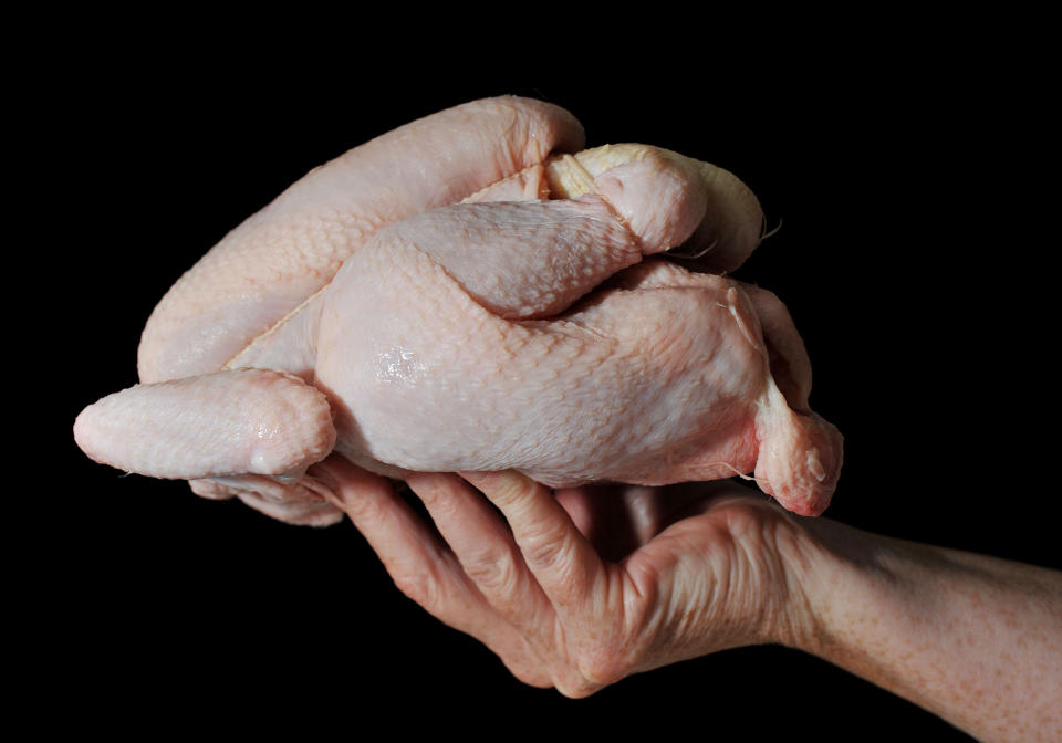 80& of Britons think importing chlorinated chicken from the US is unacceptable. (PA)