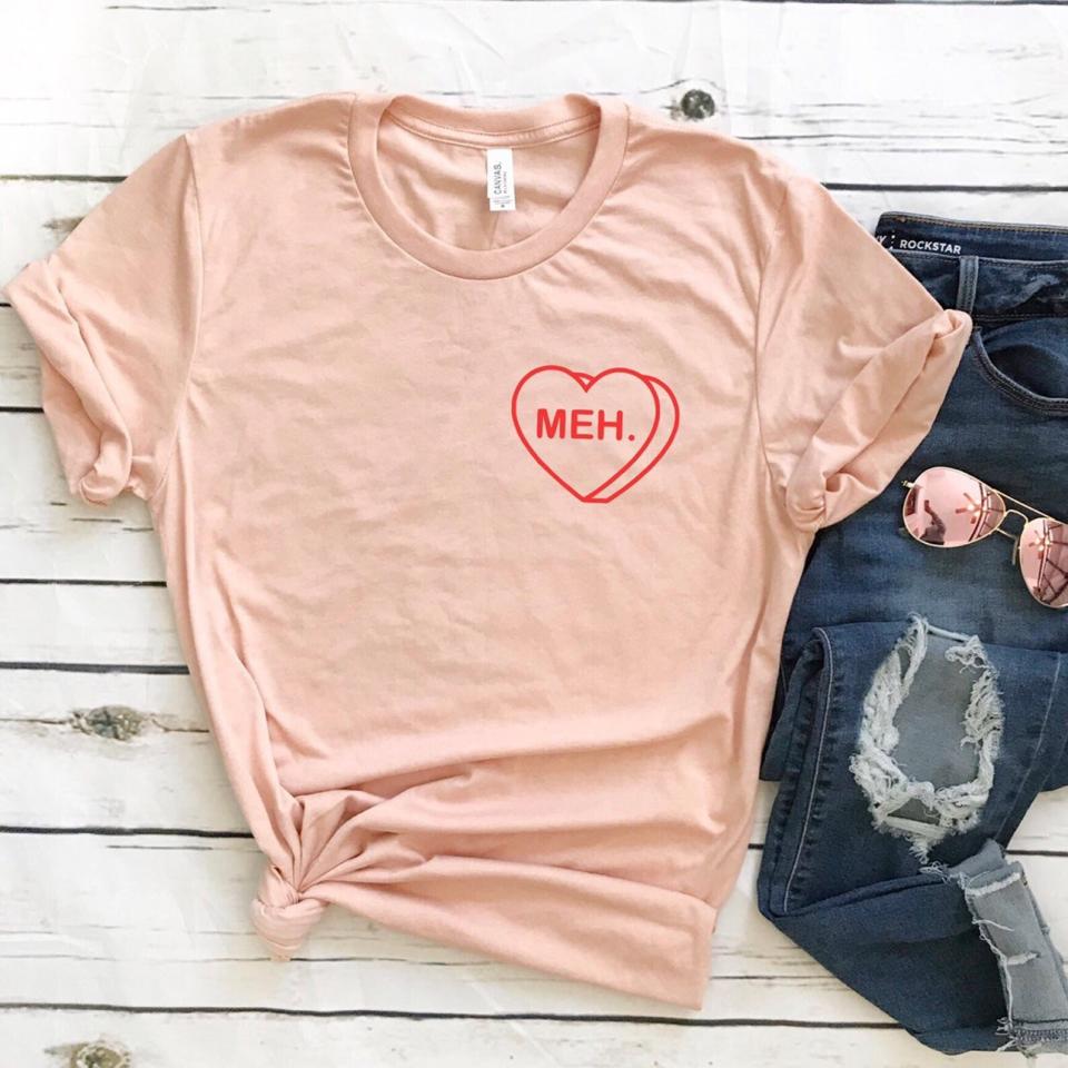 "Meh" is right. <a href="https://fave.co/2U3x7qd" target="_blank" rel="noopener noreferrer"><strong>Find this tee at Etsy</strong></a>.