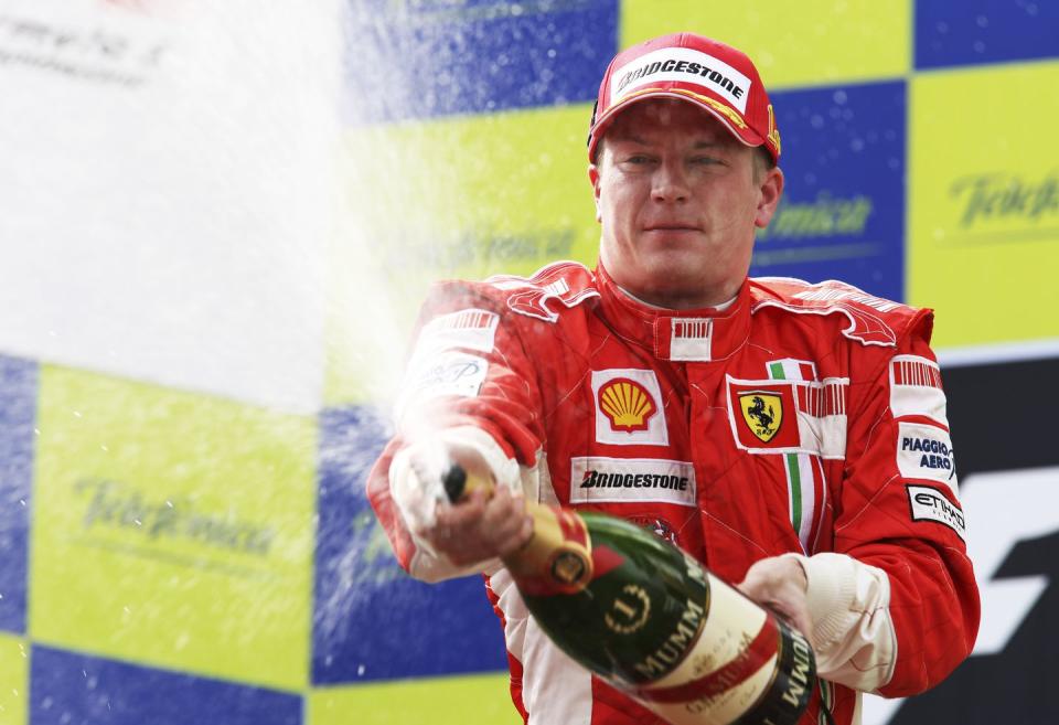 kimi raikkonen, ferrari, 2008 spanish grand prix