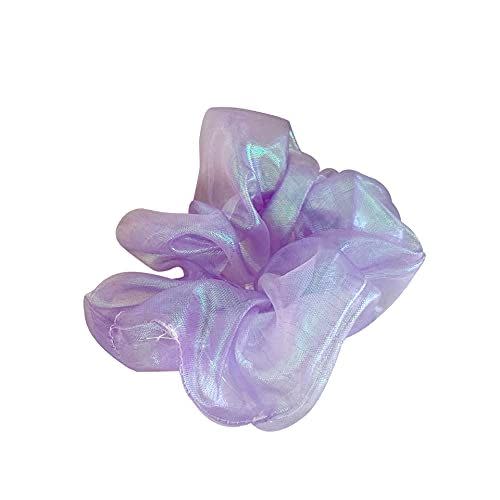 13) Fluorescent Hologram Scrunchie