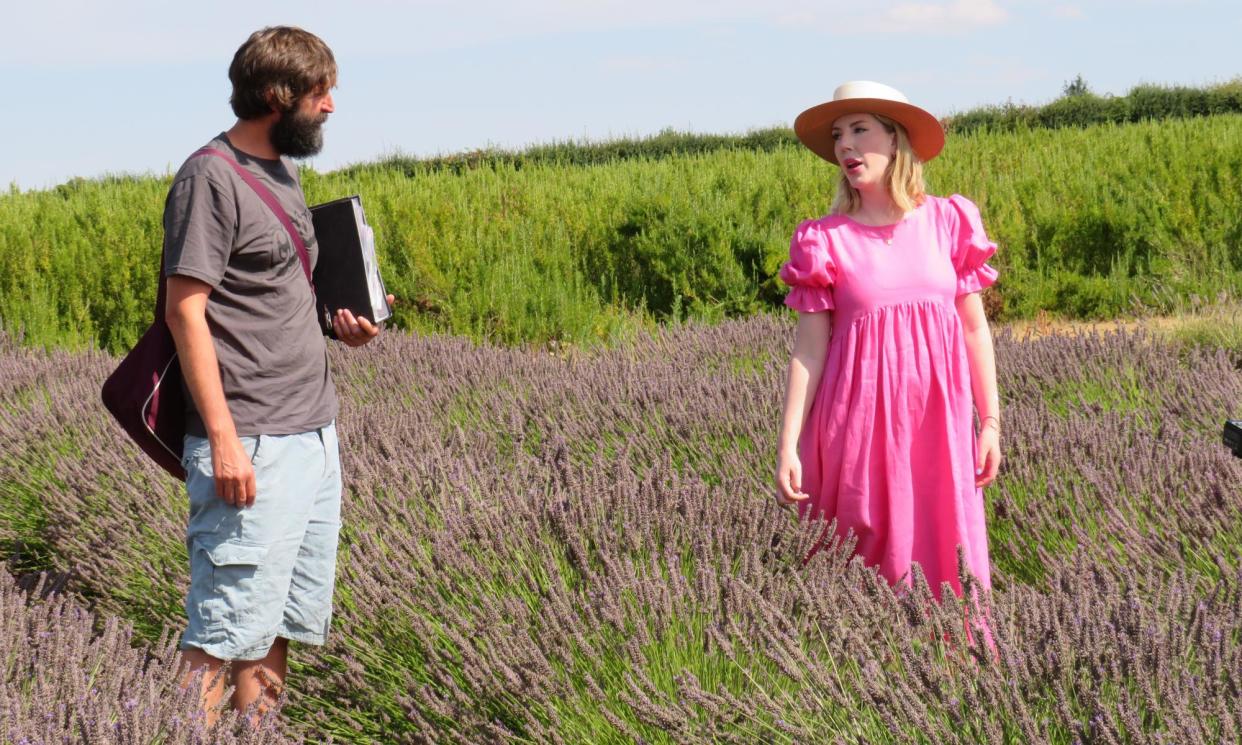 <span>Lavender fields forever …. Joe and Kathryn’s Bargain Holidays.</span><span>Photograph: Channel 4</span>