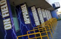 San Diego Chargers ticket windows are shown at Qualcomm Stadium in San Diego, California January 14, 2016. REUTERS/Mike Blake
