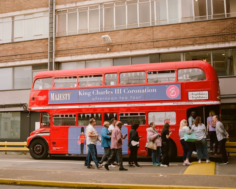 Un tour por la coronación del rey Carlos III, en Londres, el 30 de abril de 2023. 