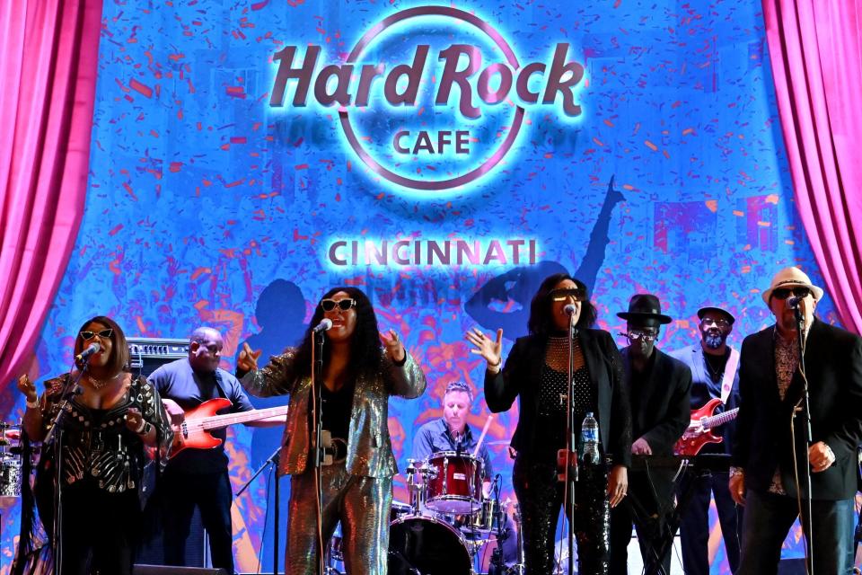 Blessid Union of Souls performed at the Hard Rock Cafe opening on Thursday, July 15, 2021 inside of the Hard Rock Casino Cincinnati.