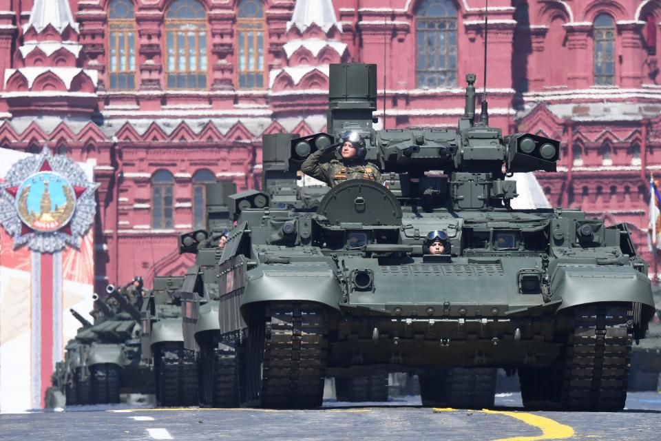 Terminator Tanks in Red Square