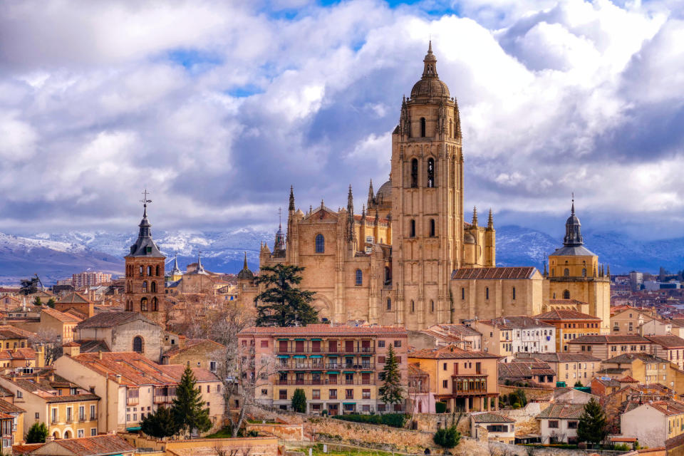 An old castle in Segovia.