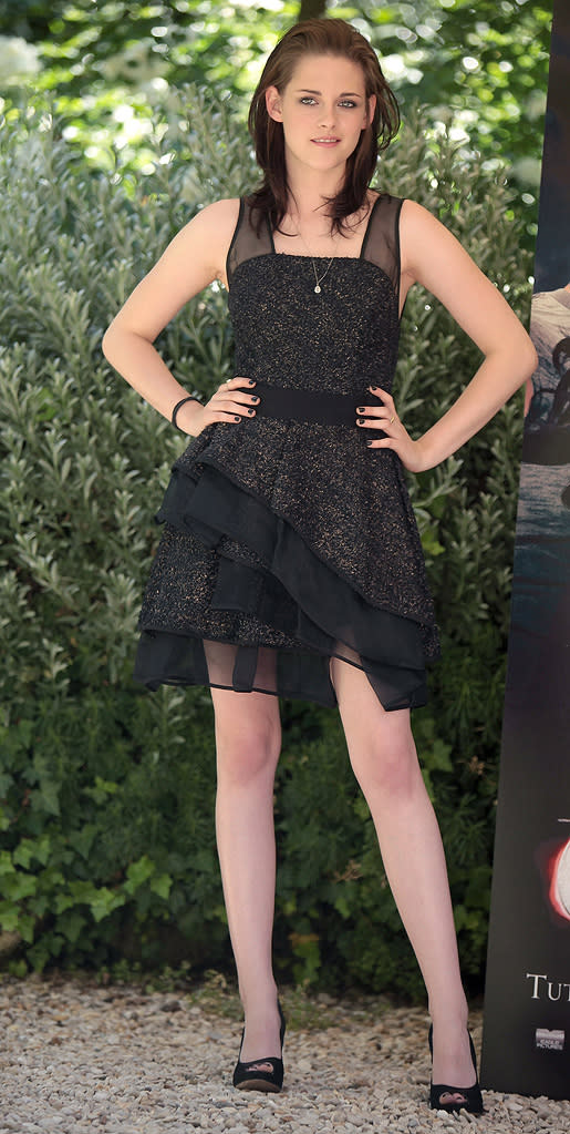 Twilight Saga Eclipse Rome Photocall 2010 Kristen Stewart