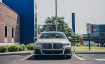 <p>The oversized grille on the updated 7-series may be a point of contention, but it does give the car serious curb presence.</p>