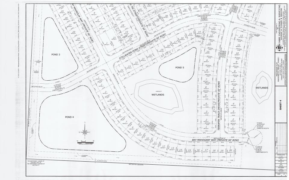 Phase one preliminary plat of Jubilee project