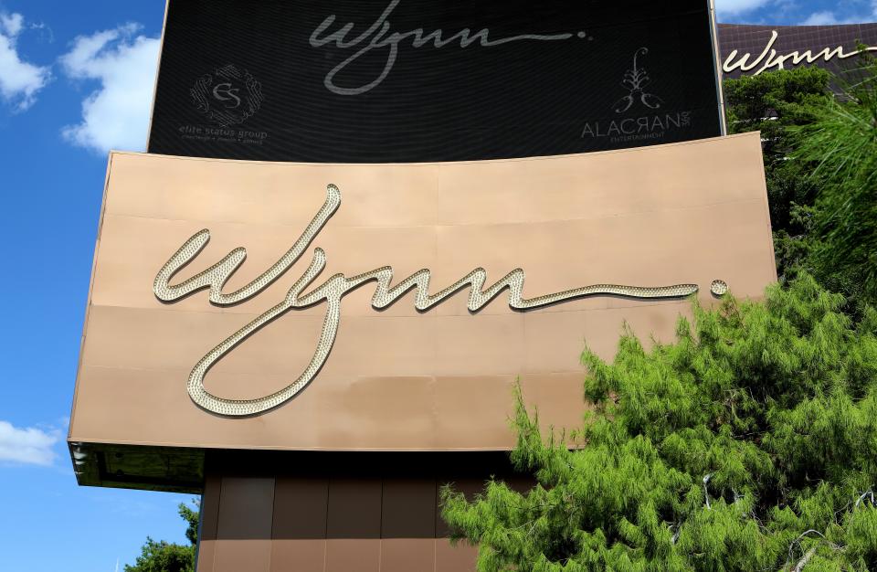 LAS VEGAS - SEPTEMBER 09:  Wynn Las Vegas signage in Las Vegas, Nevada on September 9, 2017.  (Photo By Raymond Boyd/Getty Images)   