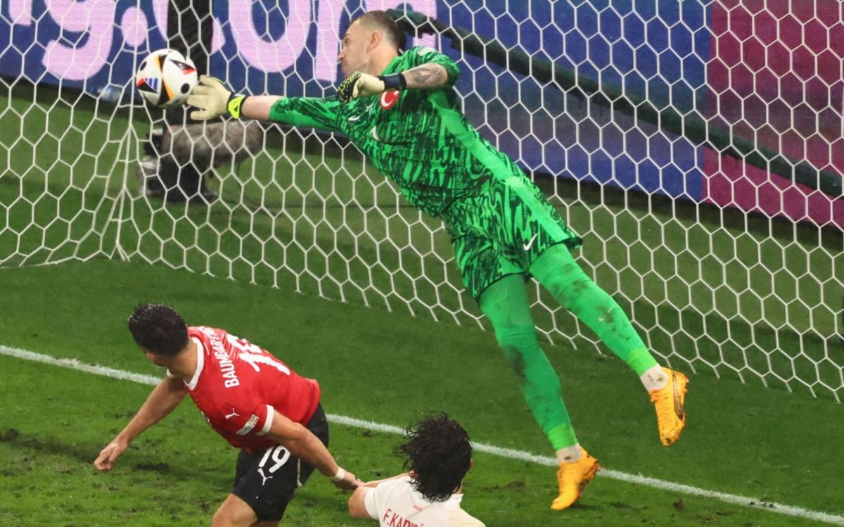 Watch: Mert Gunok makes save of the century to help Turkey reach Euro 2024 quarter-finals