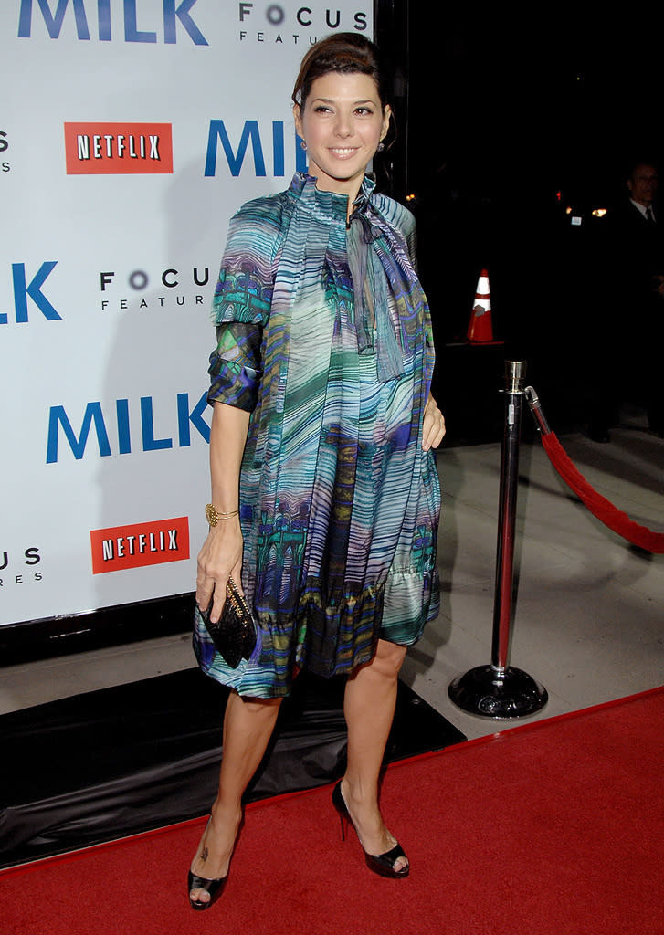 Milk Los Angeles Premiere 2008 Marisa Tomei