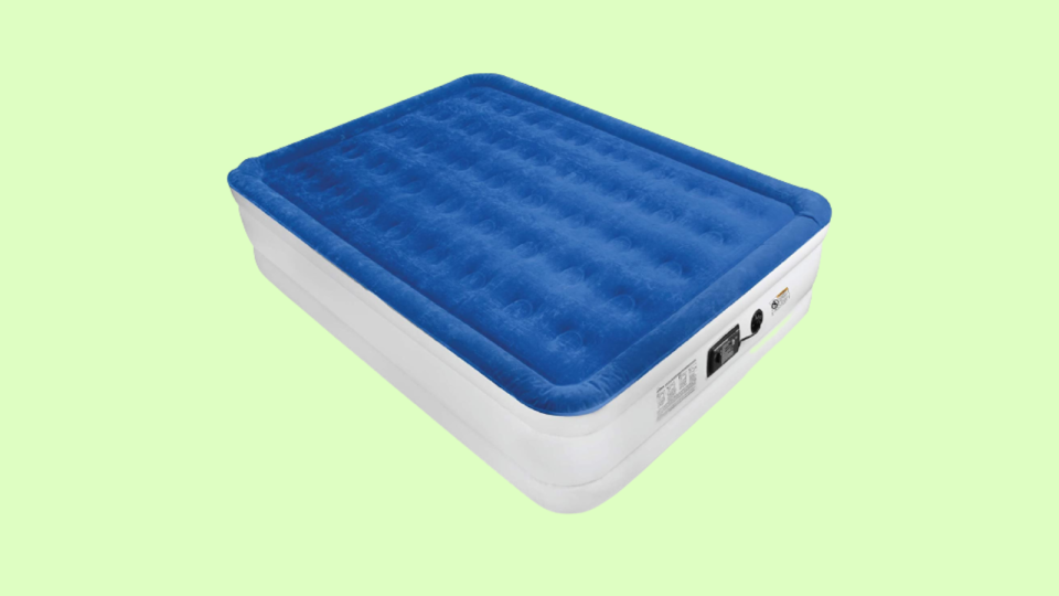 Sleep comfortably with an air mattress.