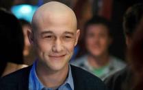 <p>Joseph Gordon-Levitt is known for being committed to the role. So when he starred in <em>50/50</em>, a film about a guy struggling with a cancer diagnosis, the actor shaved his head on camera for a memorable scene. </p>