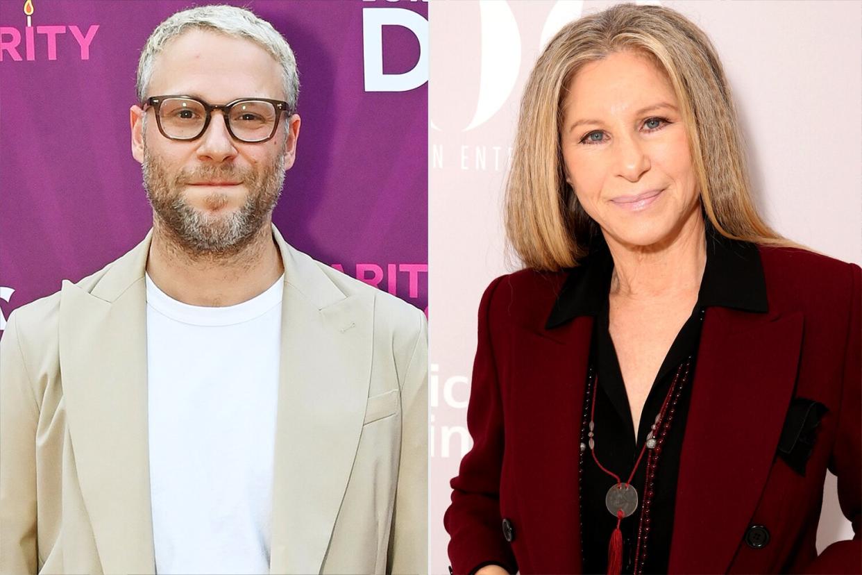 seth rogen, barbra streisand